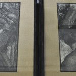 Vier zwart-witreproducties naar schilderinen uit de Sixtijnse kapel. We voegener een vijfde reproductie aan toe naar een renaissancemeester.