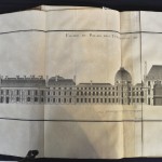 Michel Felibien. “L’histoire de la ville de Paris”. In-folio. Vijf volumes. Lederen band (enige letsels).  Ed. Desprez & Desessartz, Parijs 1725.