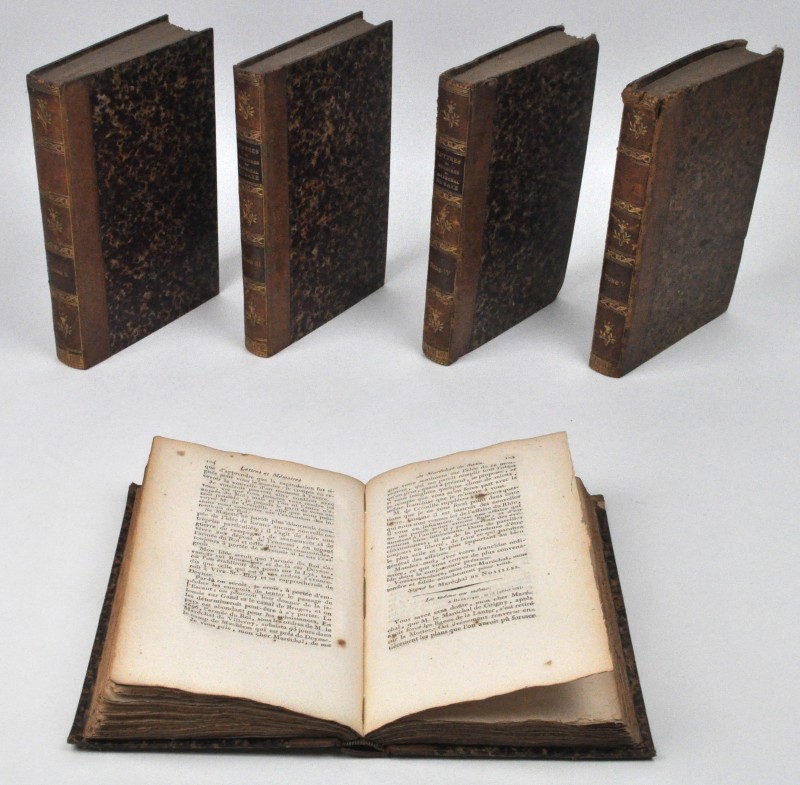 “Lettres et mémoires choisis parmi les papiers originaux du Maréchal de Saxe”. Vijf delen. Parijs, 1794.