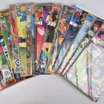 Een lot van achtentwintig albums van ‘Marvel Comics’, ‘Junior Press’, ‘Archie’ ‘First Comics’ en ‘Continuity Comics’ van o.a. Ghost Rider, Spiderman, Armor, Badger, Spiderwoman, enz...