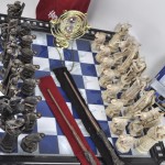 “Harry Potter Chess game”. Complete spelset met alle toebehoren.