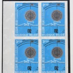 Twee kaders met vijftien postzegels. Aangeboden door de minister van Posterijen, Telegrafie en Telefonie. 1972.
