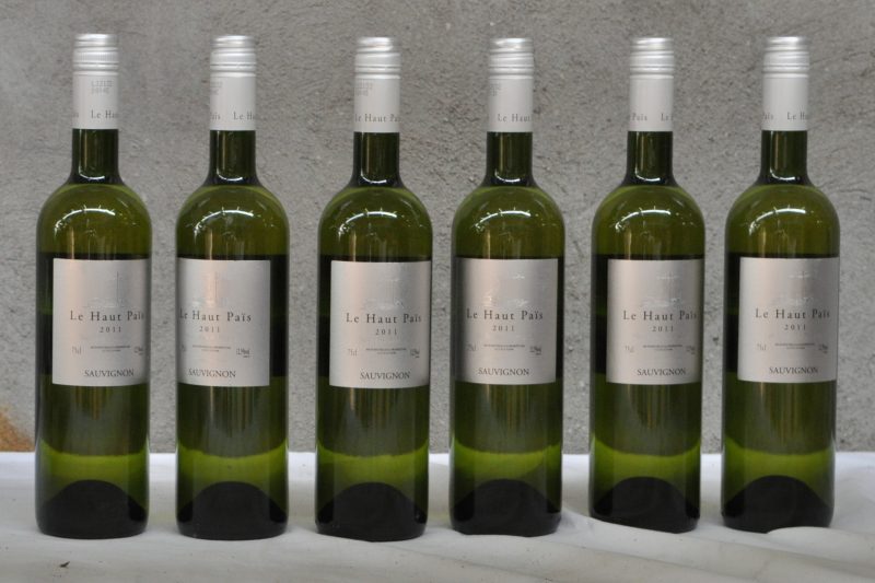 Le Haut Païs Sauvignon Vin de Pays du Périgord  U.C.V.D. M.O.  2011  aantal: 6 bt