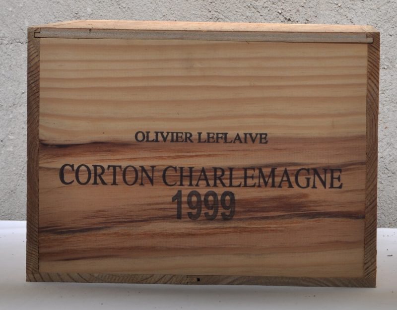 Corton-Charlemagne A.C.  Grand cru Olivier Leflaive, Puligny M.D. O.K. 1999  aantal: 6 bt