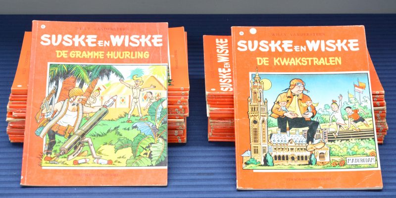 “Suske en Wiske”. Een lot van veertig albums tussen nummer 43 en 131.