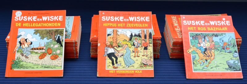 “Suske en Wiske”. Een lot van tweeënzestig albums tussen nummer 133 en 241.