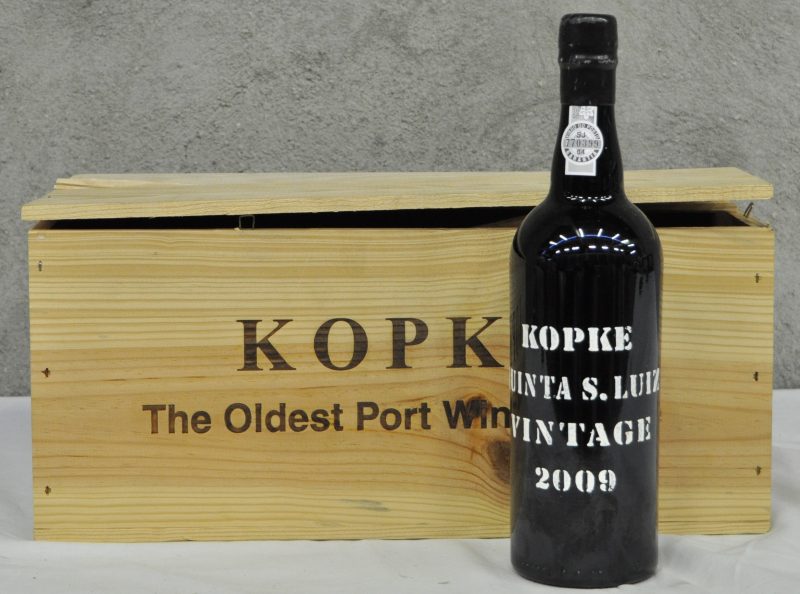 Porto Kopke Quinta San Luiz Vintage   Sogevinus Fine Wines, Vila Nova de Gaia M.O. K. 2009  aantal: 4 bt