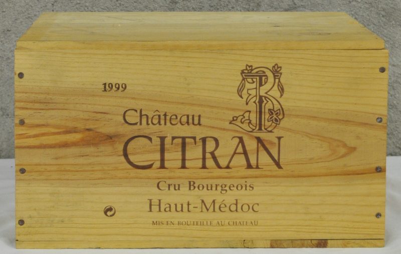 Ch. Citran A.C. Haut-Médoc Cru bourgeois  M.C. O.K. 1999  aantal: 6 bt