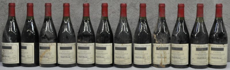 Cuvée Personnelle - Cuvée Laure née 29/9/95 Vin de Table Français  Raoul Henri, F21700 M.O.  0  aantal: 12 bt
