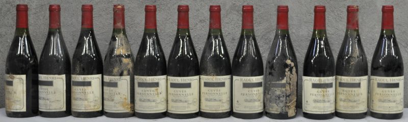Cuvée Personnelle - Cuvée Laure née 29/9/95 Vin de Table Français  Raoul Henri, F21700 M.O.  0  aantal: 12 bt 1 etiket beschadigd