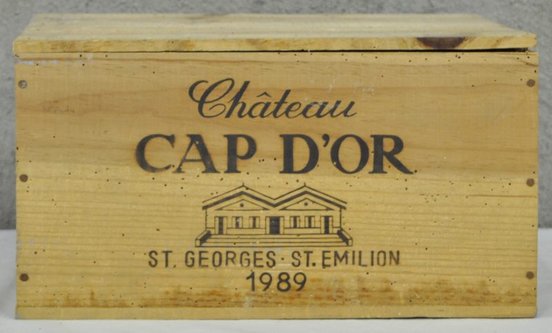 Ch. Cap d’Or A.C. St-Georges-St-Emilion   M.C. O.K. 1989  aantal: 6 bt