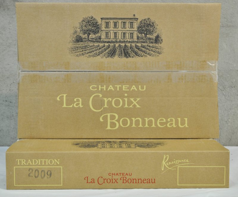 Ch. La Croix Bonneau A.C. Montagne-St-Emilion   M.C. .D. 2009  aantal: 12 bt