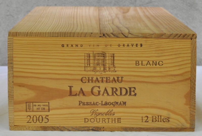Ch. La Garde A.C. Pessac-Léognan   M.C. O.K. 2005  aantal: 12 bt
