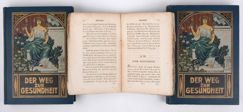 - Enkele boeken ivm. geneeskunde:- “Der Weg zur Gesundheit”. Twee delen. Ed. Weller. Berlin, 1914. - “Neglectus emeticorum per observata practicorul vindicatus”. Ed. Gerle. Praag, 1781.