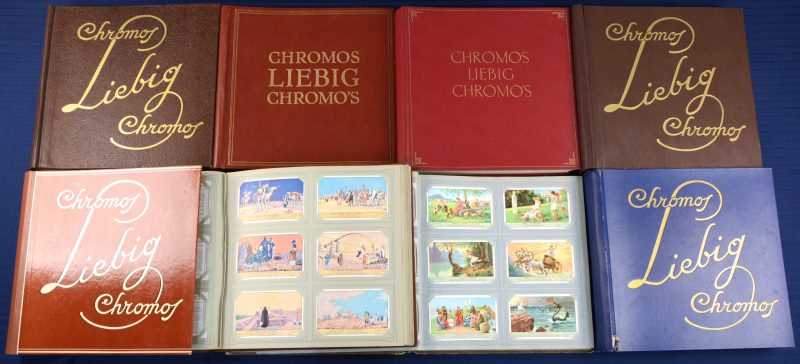 Serie albums met Liebigchromo’s genummerd van A tot H (1931-1962). Nederlandstalig.