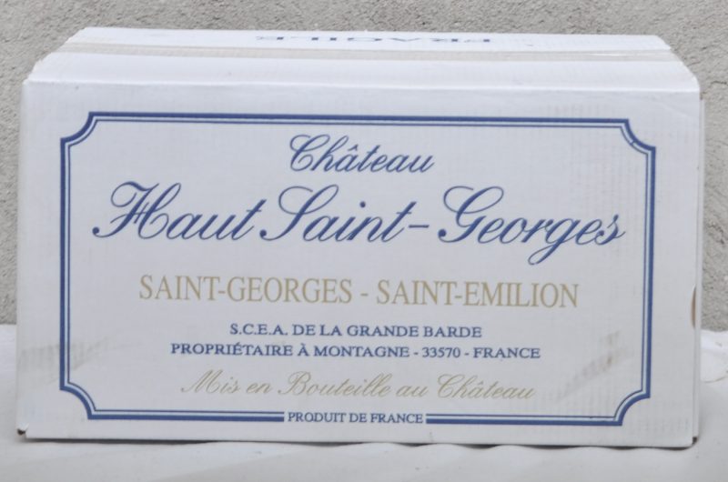 Ch. Haut-Saint-Georges A.C. St-Georges-St-Emilion   M.C. O.D. 2006  aantal: 6 bt
