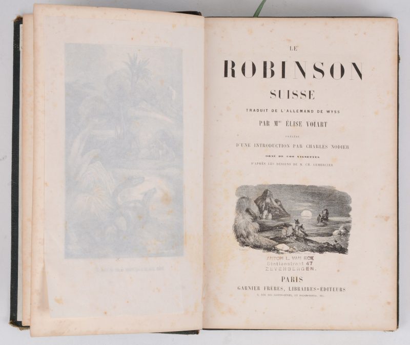 “Le Robinson Suisse”. Een boek.