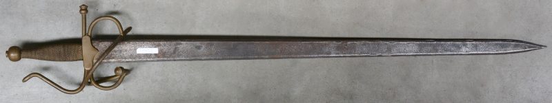 Een replica van een middeleeuws zwaard.