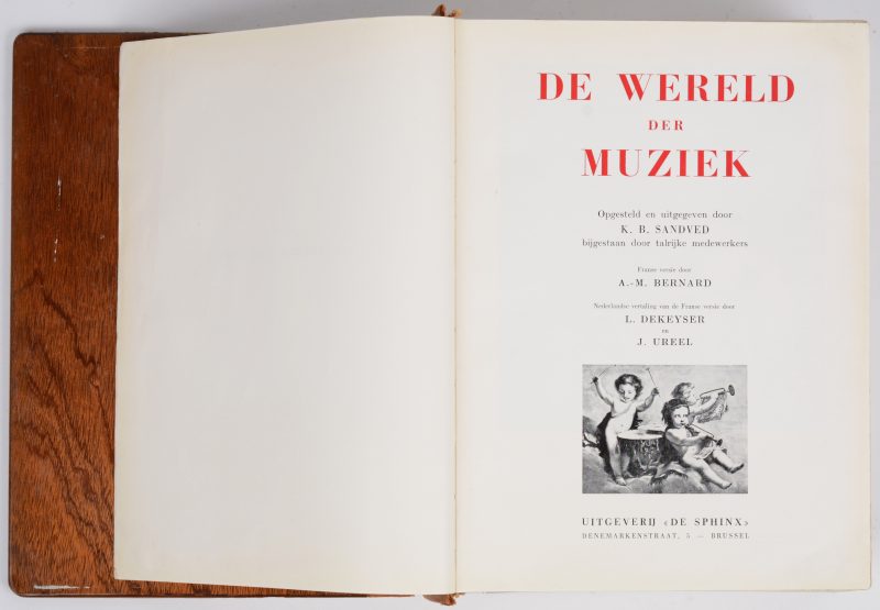 “De wereld der muziek.” Muziekencyclopedie van K.B. Sandved. Uitgeverij ‘De Sphinx.’ Gedateerd 1958.