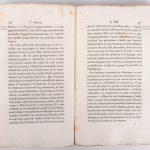 M. Alexandre Gaschon DE MOLENES, De l’humanité dans les lois criminelles et de la jurisprudence, Librairie de Jurisprudence, Paris, 1830. Papieren band.
