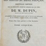 M. DUPIN, OEuvres de Pothier, Paris, 1825, 11 delen. Recente rode banden.