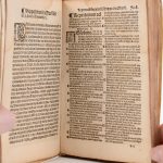 Singu IHIPPO de Mars. Solenis et pene divini, 1535 (Augustinus). In-octavo, perkamenten band.