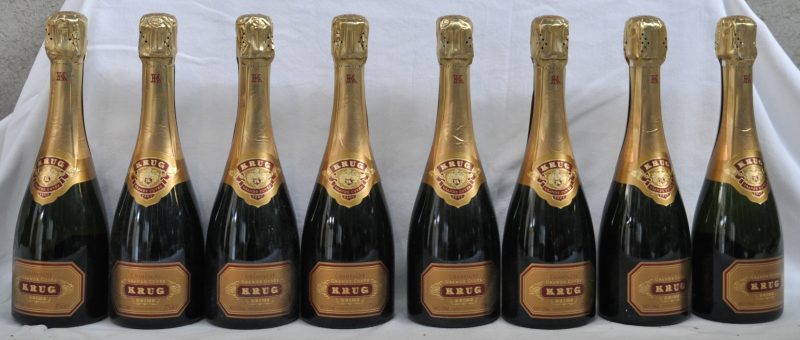 Champagne Grande Cuvée Brut   Krug, Reims M.O. D. 0  aantal: 8 Hbt.