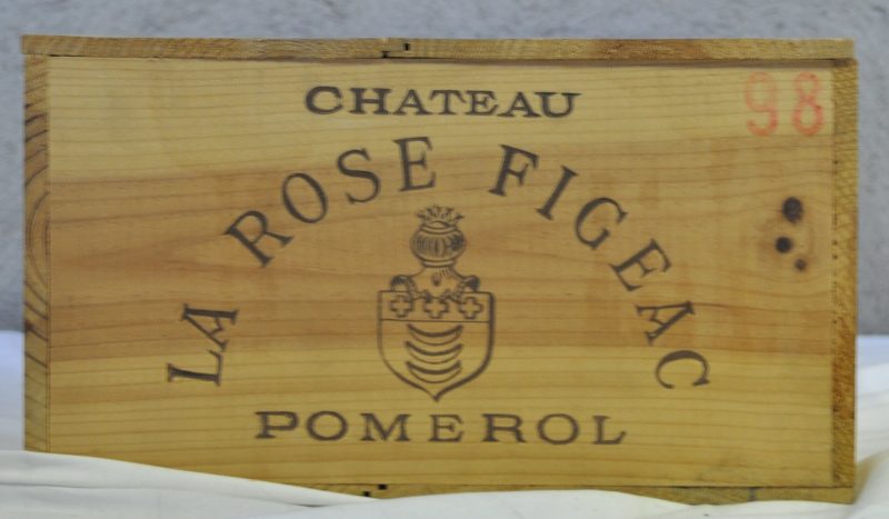 Ch. La Rose Figeac A.C. Pomerol   M.C. O.K. 1998  aantal: 12 Bt.