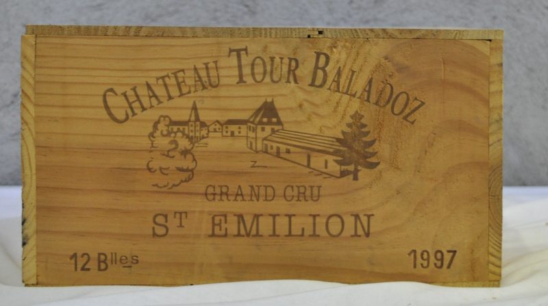 Ch. Tour Baladoz A.C. St-Emilion grand cru   M.C. O.K. 1997  aantal: 12 Bt.