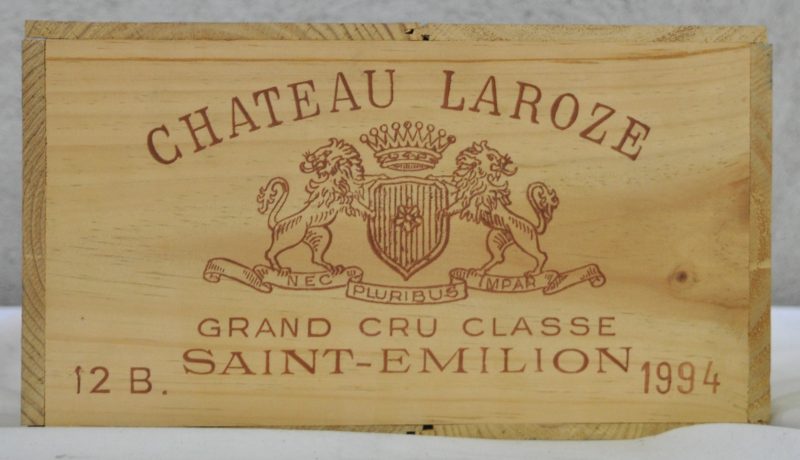 Ch. Laroze A.C. St-Emilion grand cru classé   M.C. O.K. 1994  aantal: 12 Bt.