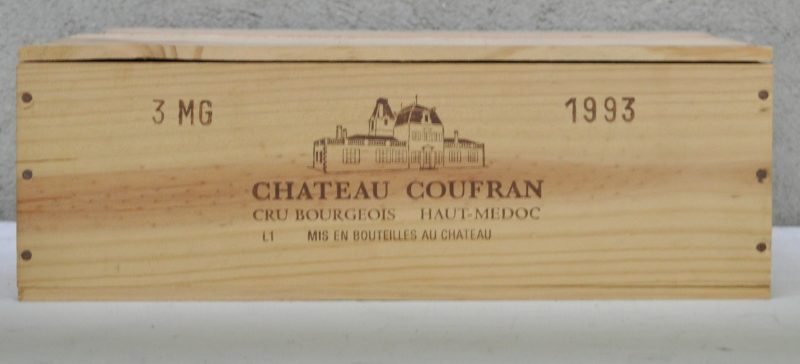 Ch. Coufran A.C. Haut-Médoc Cru bourgeois  M.C. O.K. 1993  aantal: 3 Mag.