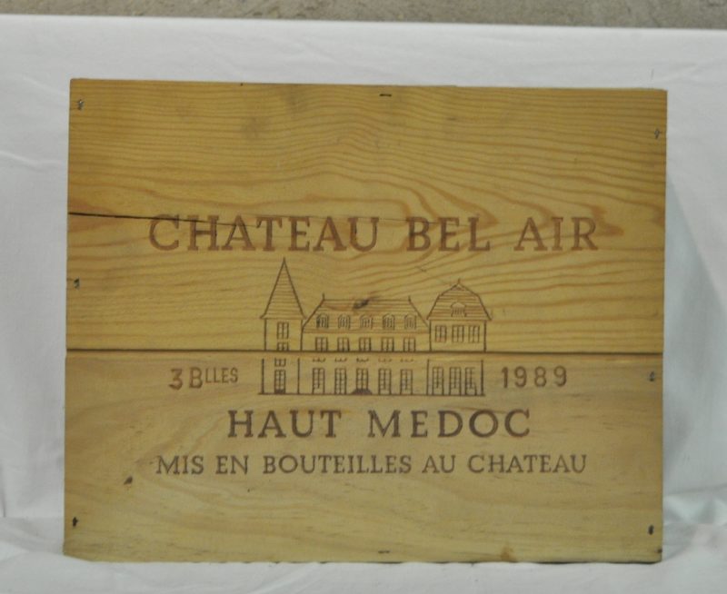 Ch. Bel Air A.C. Haut-Médoc Cru bourgeois  M.C. O.K. 1989  aantal: 3 Bt.