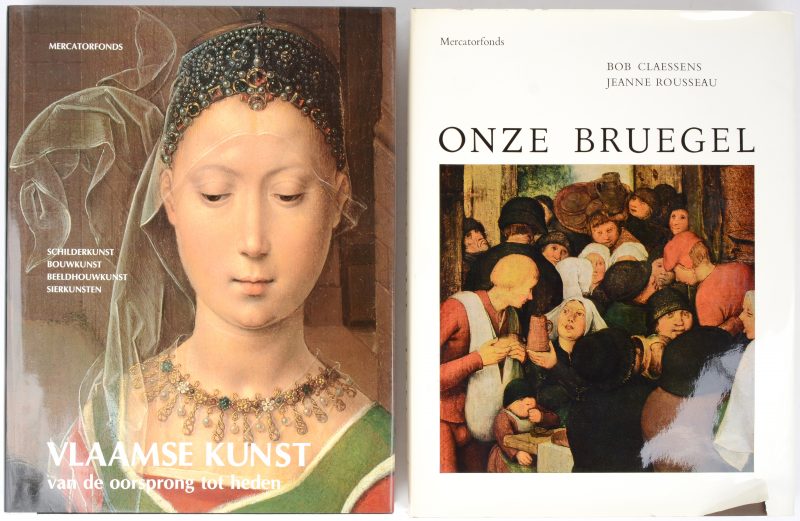 Mercatorfonds - Twee kunstboeken: “Onze Brueghel” & “Vlaamse kunst”.