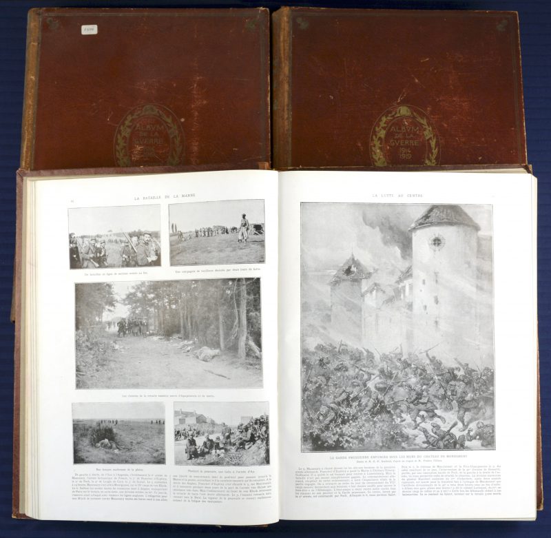 “L’ album de la guerre 1914 - 1919. Twee delen. Parijs, 1922 & 1923..