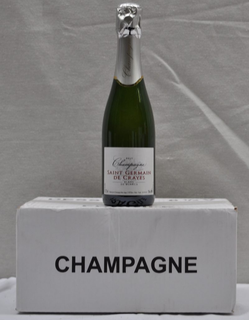 Champagne Brut Blanc de Blancs   Saint Germain de Crayes, Adam Jaeger, Berru M.O. O.D.  0  aantal: 6 Hbt.