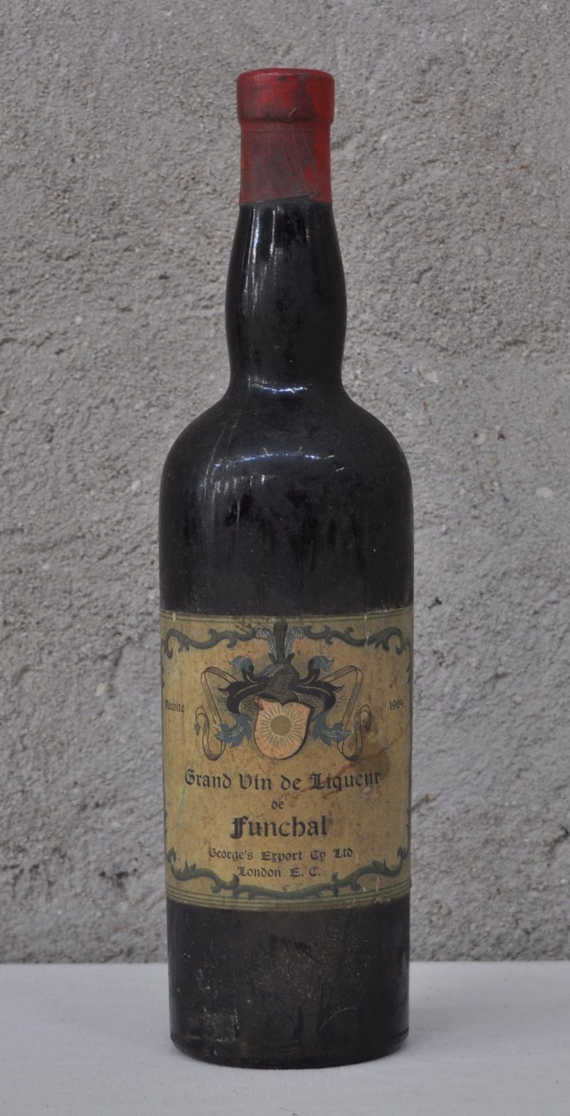 Grand Vin de Liqueur de Funchal   George’s Export Cy Ltd, London M.O.  0  aantal: 1 Bt
