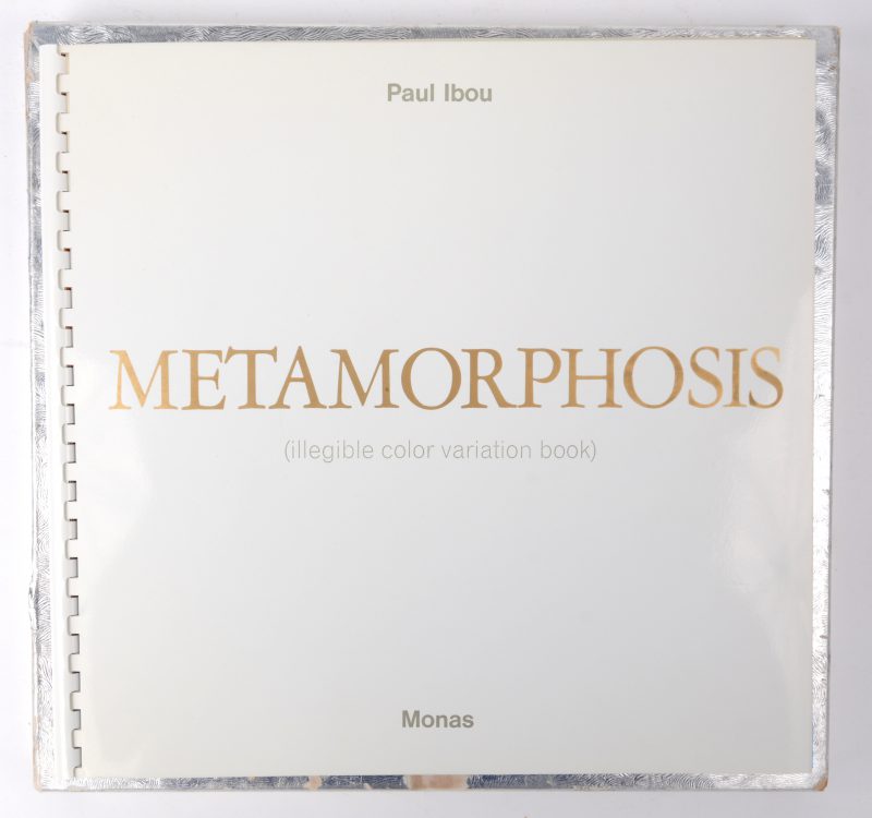 “Metamorfose”. Kunstmap met nawoord van Ivo Michiels. Genummerd op 1000 exemplaren. Uitgegeven in 1968.