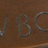 “Chanteur florentin”. Een beeld van bruingepatineerd brons. Gesigneerd en geoten door F. Barbedienne.
