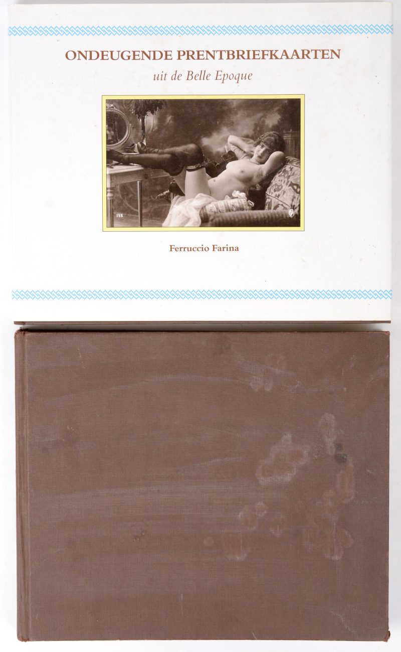 Ondeugende Prentbriefkaarten van de Belle Epoque. Twee boeken. Ed. Atrium, Alphen a/d Rijn 1989.