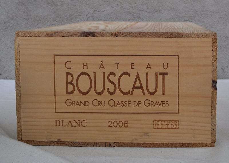 Ch. Bouscaut A.C. Pessac-Léognan Grand cru classé  M.C. O.K. 2006  aantal: 12 Bt.