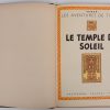 Tintin. “Le Temple du Soleil”. Casterman 1949. Achterflap B3. Redelijk tot goede staat.