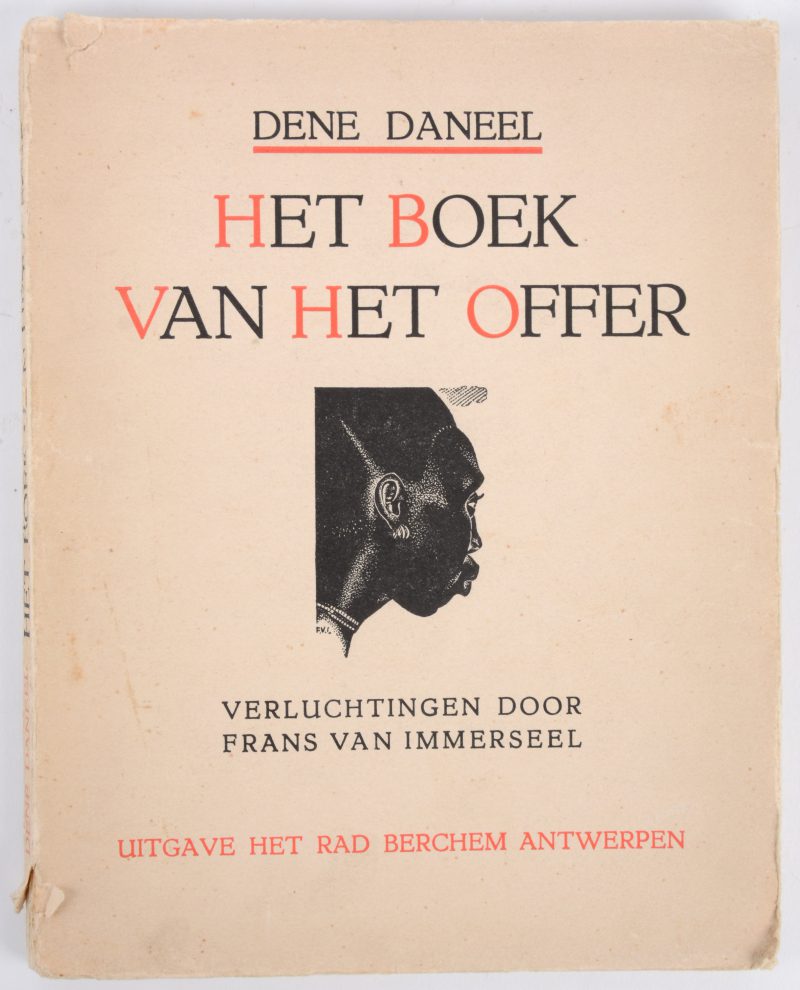 “Het boek van het Offer”. Met illustraties van Van Imerseel. Ed. 1938.