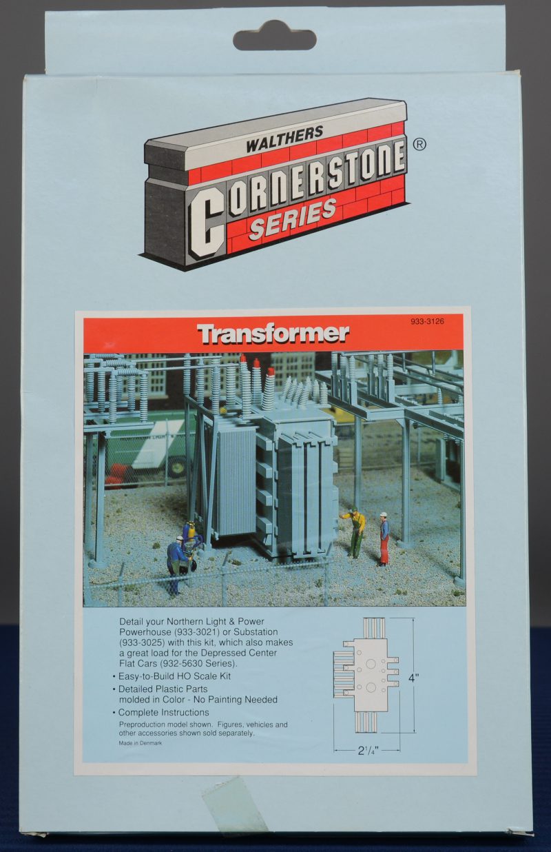 “Transformer”. Een modelbouwkit op schaal HO. Compleet en in originele doos.