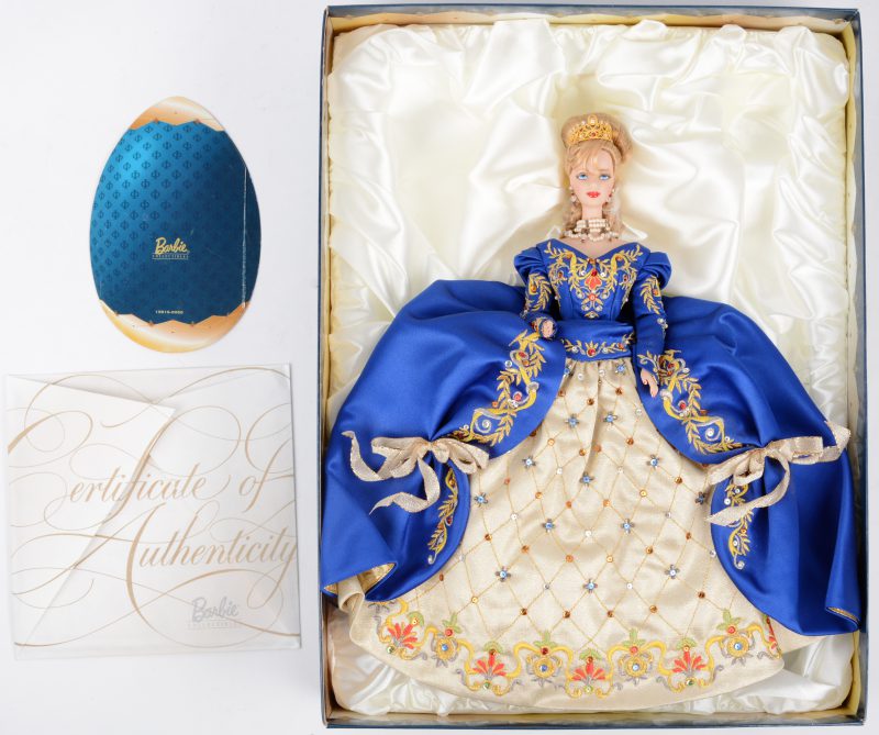 Barbie - “Imperial Elegance”.  Een speciale uitgave in samenwerking met Fabergé. In originele doos. Nieuwstaat.