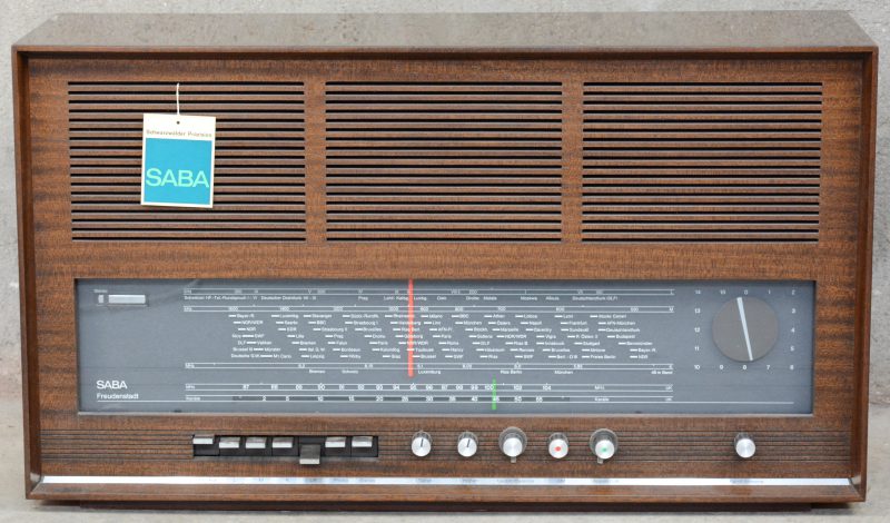 Een oude Duitse radio.
