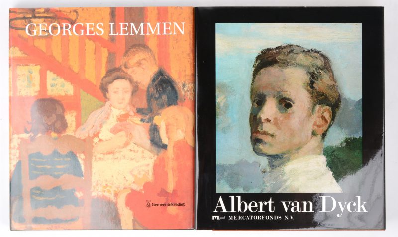 Twee kunstboeken:- “Georges Lemmen”. Roger Cardon. Ed. Gemeentekrediet. 1997.- “Albert van Dyck”. De Belder, Naeyaert & de Smedt. Ed. Mercatorfonds, 1978.