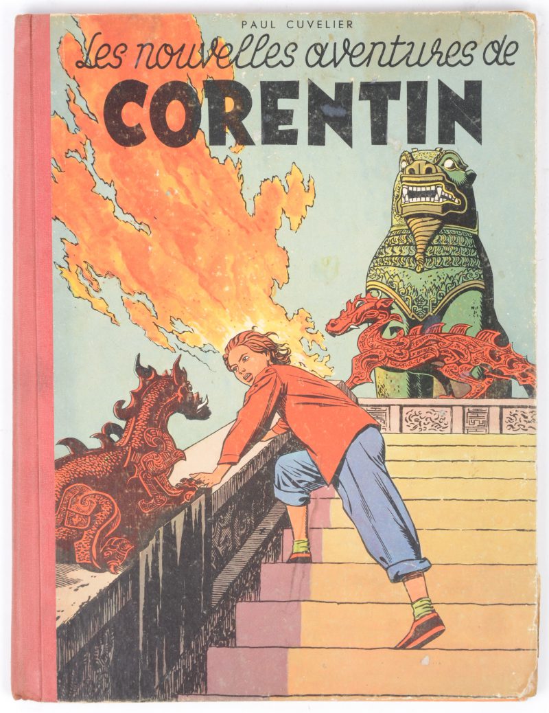 “Les nouvelles aventures de Corentin”. Paul Cuvelier. Ed. Lombard. Eerste druk, 1952.