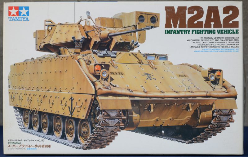 “M2A2”. Een modelbouwkit op schaal 1/35. Compleet en in originele doos.