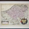 Een paar landkaarten van België en Vlaanderen: “Belgium Foederatum.” en “Carte du compté de Flandre.”