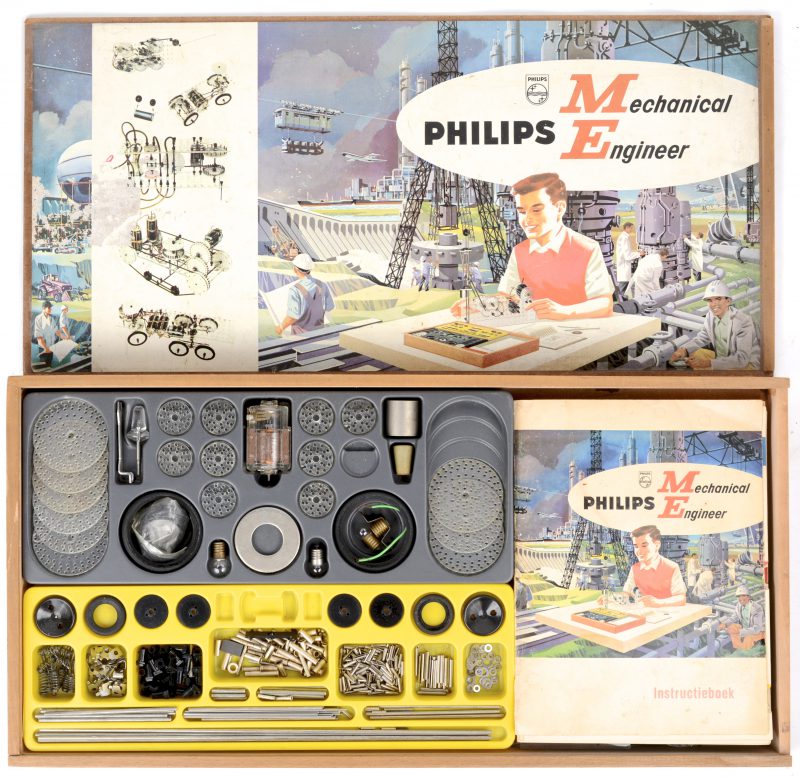 “Philips Mechanical Engineer”. Een oude bouwdoos.